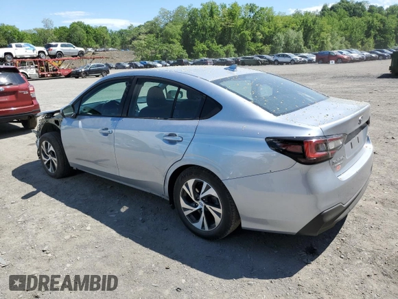 2023 Subaru Legacy Premium with VIN 4S3BWAF60P3015308, listed as a Copart auction lot 56574725 with 9,484 mi miles and Salvage title. Bid and sale history available at DreamBid. Image 2.