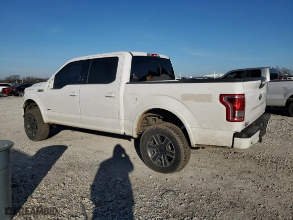 2016 Ford F-150 XLT with VIN 1FTEW1EG9GKF17909, listed as a Copart auction lot 85534894 with 205,017 mi miles and Salvage Title. Bid and sale history available at carsss.com. Image 2.