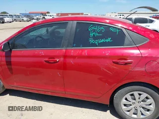 2022 Hyundai Accent SE with VIN 3KPC24A6XNE183245, listed as a IAAI auction lot 42216371 with 20,599 mi miles and . Bid and sale history available at DreamBid. Image 14.