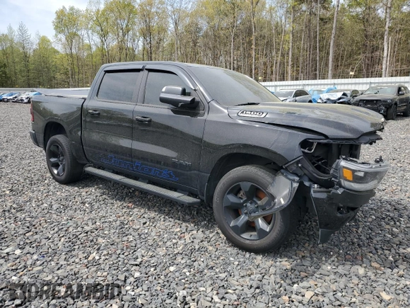 2019 Ram 1500 Big Horn/Lone Star with VIN 1C6SRFFT8KN620112, listed as a Copart auction lot 54868775 with 151,947 mi miles and Clean Title. Bid and sale history available at carsss.com. Image 4.