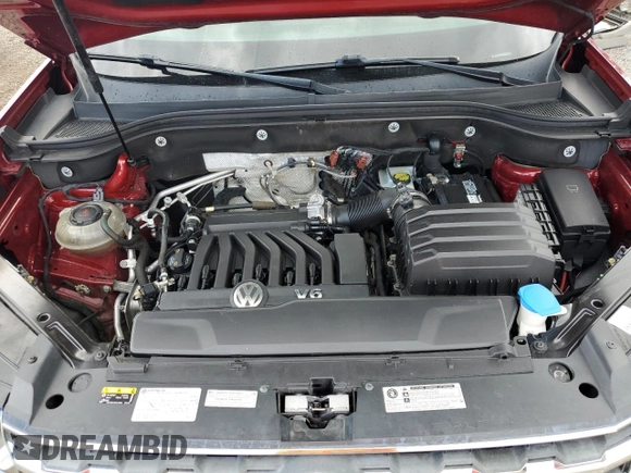 2018 Volkswagen Atlas SE with VIN 1V2CR2CAXJC581959, listed as a Copart auction lot 56651595 with 82,241 mi miles and Salvage title. Bid and sale history available at DreamBid. Image 12.