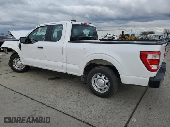 2022 Ford F-150 XL z VIN 1FTEX1CB2NKE71227, wystawiony jako Copart lot #41760385 z przebiegiem 27 946 mil mil oraz Szkoda całkowita • Salvage title. Historia ofert i sprzedaży dostępna na DreamBid. Obrazek 2.