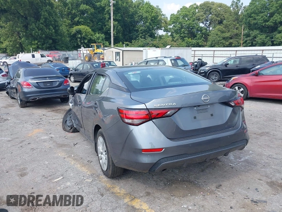 2024 Nissan Sentra S with VIN 3N1AB8BV7RY288014, listed as a IAAI auction lot 42368912 with 55,773 mi miles and . Bid and sale history available at DreamBid. Image 3.