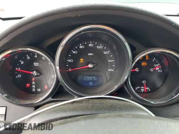 2012 Cadillac CTS Luxury with VIN 1G6DH5E53C0152521, listed as a Copart auction lot 58495385 with 112,559 mi miles and Clean title. Bid and sale history available at DreamBid. Image 9.