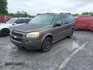 2005 Chevrolet Uplander LS z VIN 1GNDV23L55D282194, wystawiony jako IAAI lot #42361946 z przebiegiem Nie podano mil oraz . Historia ofert i sprzedaży dostępna na DreamBid. Obrazek 2.