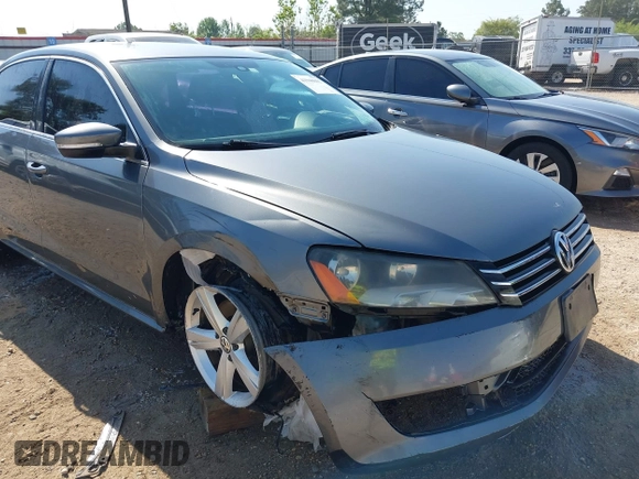 2015 Volkswagen Passat 1.8T Wolfsburg Ed with VIN 1VWAT7A3XFC115934, listed as a IAAI auction lot 41948035 with 243,143 mi miles. Bid and sale history available at carsss.com. Image 6.