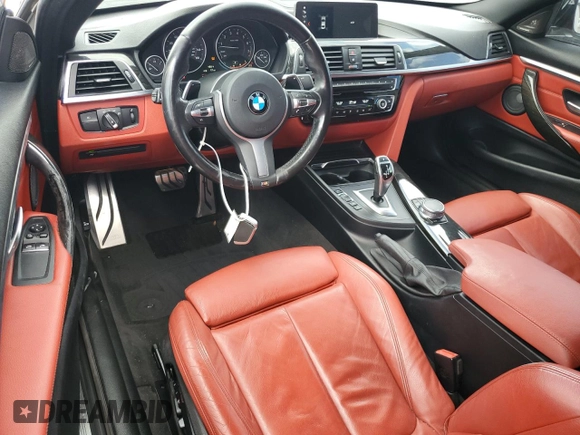 2019 BMW 4 Series 430i with VIN WBA4W3C54KAF92329, listed as a Copart auction lot 51246085 with 102,586 mi miles and Non Repairable. Bid and sale history available at carsss.com. Image 8.