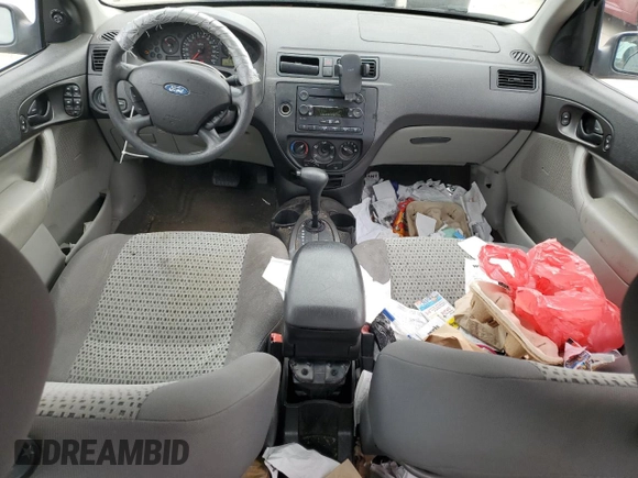 2007 Ford Focus S with VIN 1FAFP34N07W324821, listed as a Copart auction lot 51103105 with 134,417 mi miles and Salvage Title. Bid and sale history available at carsss.com. Image 8.