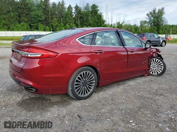 2017 Ford Fusion SE with VIN 3FA6P0T9XHR256373, listed as a Copart auction lot 63123085 with 76,524 mi miles and Salvage title. Bid and sale history available at DreamBid. Image 3.