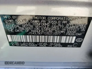 2013 Lexus LS 460 with VIN JTHCL5EF1D5017377, listed as a Copart auction lot 48390465 with 136,366 mi miles and Salvage title. Bid and sale history available at DreamBid. Image 13.