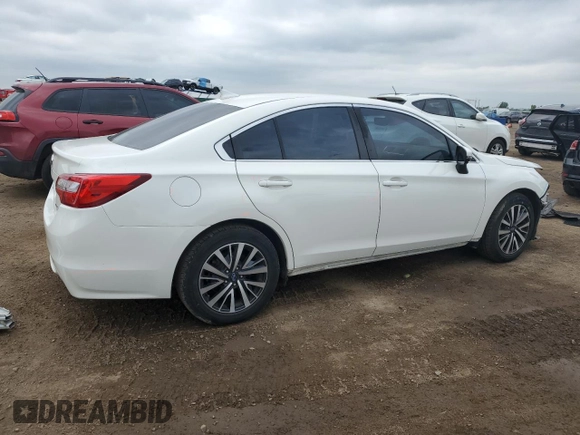 2018 Subaru Legacy Premium with VIN 4S3BNAF61J3043385, listed as a Copart auction lot 61836425 with 61,772 mi miles and Salvage title. Bid and sale history available at DreamBid. Image 3.