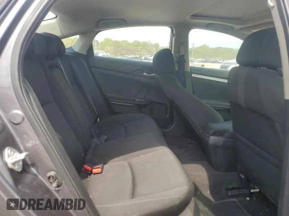 2017 Honda Civic EX-T with VIN 2HGFC1F38HH650468, listed as a Copart auction lot 53440175 with 99,051 mi miles and Salvage Title. Bid and sale history available at carsss.com. Image 10.