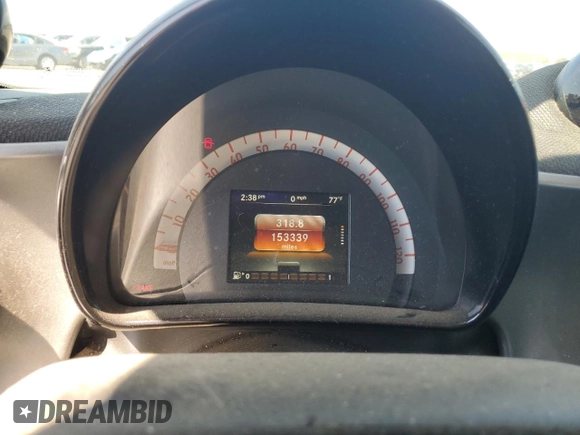 2016 Smart fortwo Passion with VIN WMEFJ5DA2GK069795, listed as a Copart auction lot 55079085 with 153,339 mi miles and Clean Title. Bid and sale history available at DreamBid. Image 9.