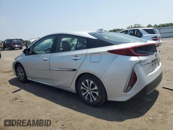 2022 Toyota Prius LE with VIN JTDKAMFP2N3223566, listed as a Copart auction lot 60848105 with 68,827 mi miles and Salvage title. Bid and sale history available at DreamBid. Image 2.