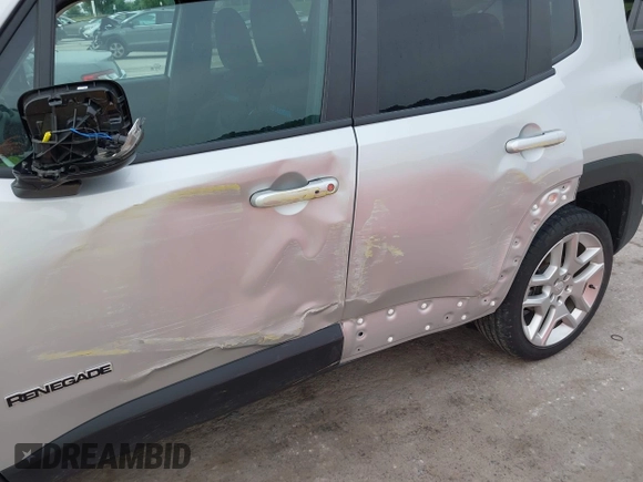 2021 Jeep Renegade 80th Anniversary with VIN ZACNJDBB3MPM57083, listed as a IAAI auction lot 42475021 with 10,080 mi miles and . Bid and sale history available at DreamBid. Image 6.