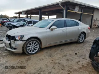 2010 Lexus LS 460 L with VIN JTHDL5EF4A5001061, listed as a Copart auction lot 83831904 with 179,120 mi miles and Salvage title. Bid and sale history available at DreamBid. Image 1.