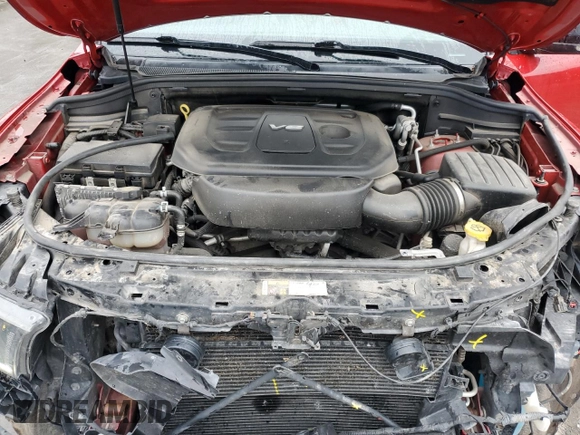 2017 Dodge Durango GT with VIN 1C4RDJDG4HC757874, listed as a Copart auction lot 62829115 with 110,863 mi miles and Salvage title. Bid and sale history available at DreamBid. Image 12.