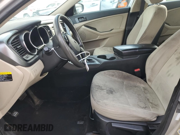 2013 Kia Optima LX with VIN KNAGM4A75D5386765, listed as a Copart auction lot 78076284 with 153,535 mi miles and Clean Title. Bid and sale history available at carsss.com. Image 7.