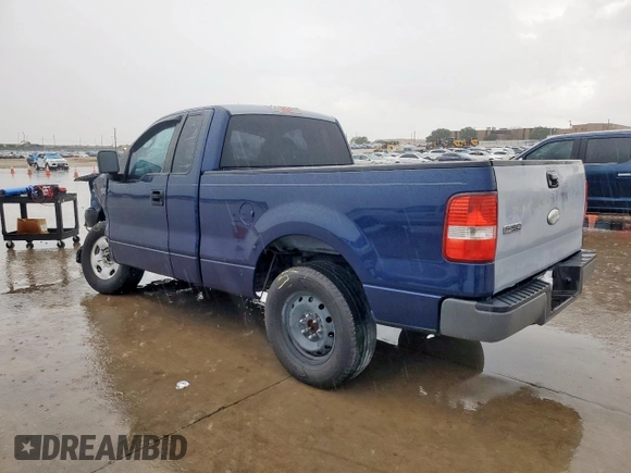 2007 Ford F-150 XL with VIN 1FTRF12217KC92122, listed as a Copart auction lot 60499615 with 110,510 mi miles and Salvage title. Bid and sale history available at DreamBid. Image 2.
