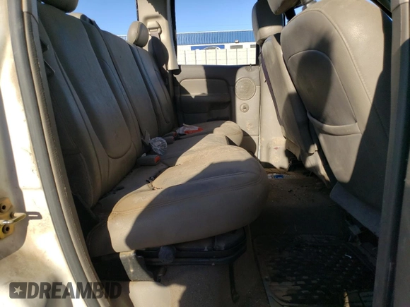 2005 Dodge 3500 SLT z VIN 3D7LS38C65G793630, wystawiony jako Copart lot #72698824 z przebiegiem Nie podano mil oraz Szkoda całkowita • Salvage title. Historia ofert i sprzedaży dostępna na DreamBid. Obrazek 10.