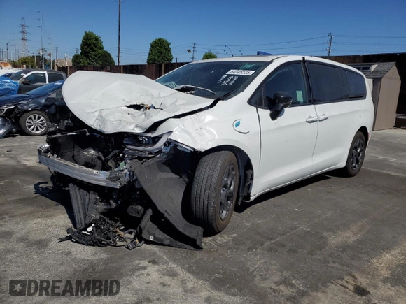 2023 Chrysler Pacifica Hybrid Limited z VIN 2C4RC1S72PR589177, wystawiony jako Copart lot #64046525 z przebiegiem 12 658 mil mil oraz Szkoda całkowita • Salvage title. Historia ofert i sprzedaży dostępna na DreamBid. Obrazek 1.