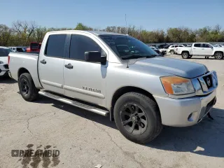 2008 Nissan Titan XE with VIN 1N6BA07D78N352244, listed as a Copart auction lot 52342415 with 180,411 mi miles and Salvage Title. Bid and sale history available at carsss.com. Image 4.