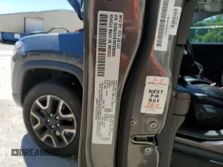 2021 Jeep Compass Trailhawk with VIN 3C4NJDDB7MT598280, listed as a Copart auction lot 58241695 with 116,928 mi miles and Salvage title. Bid and sale history available at DreamBid. Image 13.