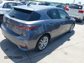 2014 Lexus CT 200h with VIN JTHKD5BH3E2174989, listed as a IAAI auction lot 42719369 with 180,603 mi miles and . Bid and sale history available at DreamBid. Image 4.