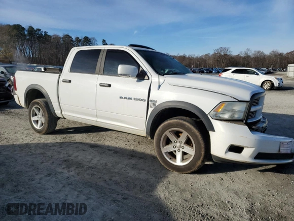 2012 Ram 1500 Sport with VIN 1C6RD7MT1CS162535, listed as a Copart auction lot 84612554 with 126,312 mi miles and Salvage Title. Bid and sale history available at carsss.com. Image 4.