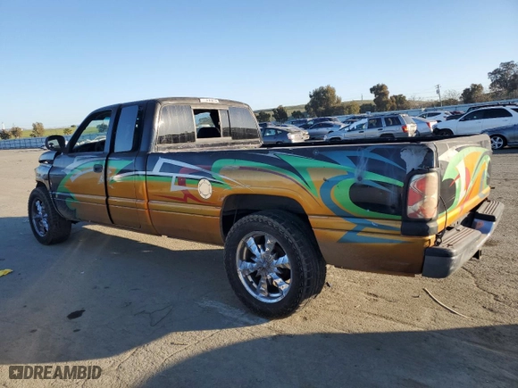 1998 Dodge Ram 1500 with VIN 3B7HC13Z7WG204938, listed as a Copart auction lot 89217965 with 279,668 mi miles and Salvage Title. Bid and sale history available at carsss.com. Image 2.