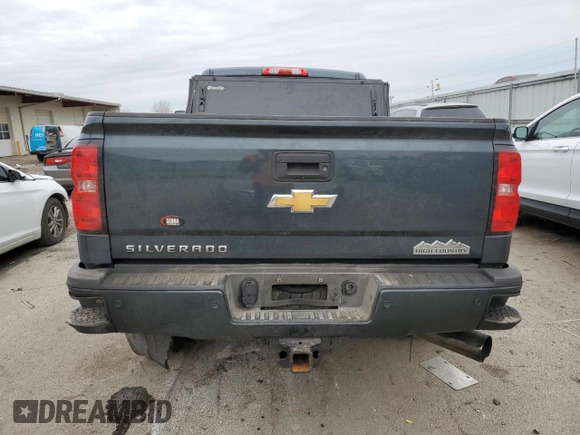 2017 Chevrolet Silverado 3500HD High Country with VIN 1GC4K1EYXHF234980, listed as a Copart auction lot 43928055 with 705,700 mi miles and Salvage title. Bid and sale history available at DreamBid. Image 6.