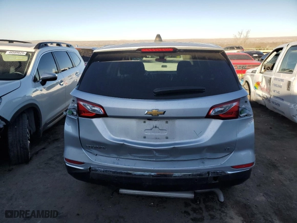 2020 Chevrolet Equinox LT with VIN 3GNAXKEV8LL280653, listed as a Copart auction lot 46167895 with 38,885 mi miles and Salvage Title. Bid and sale history available at carsss.com. Image 6.