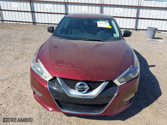 2016 Nissan Maxima 3.5 Platinum with VIN 1N4AA6AP1GC416590, listed as a IAAI auction lot 41817288 with 248,514 mi miles. Bid and sale history available at carsss.com. Image 13.