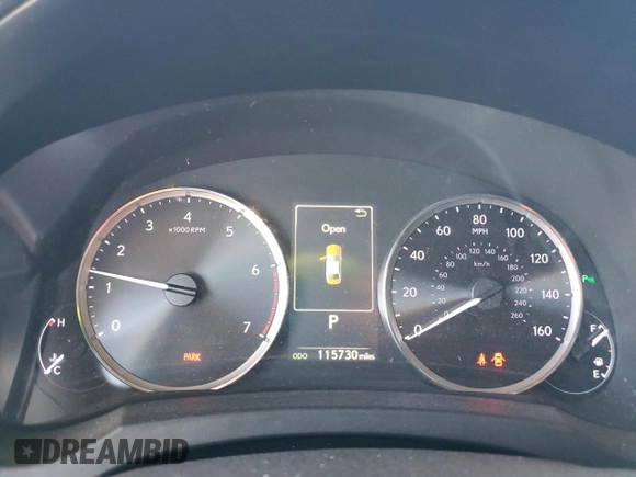 2017 Lexus IS 200t with VIN JTHBA1D27H5039530, listed as a Copart auction lot 52525875 with 115,730 mi miles and Salvage title. Bid and sale history available at DreamBid. Image 9.