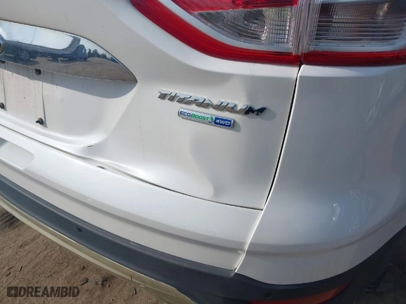 2014 Ford Escape Titanium with VIN 1FMCU9JXXEUC18993, listed as a IAAI auction lot 41802872 with 124,995 mi miles. Bid and sale history available at carsss.com. Image 6.