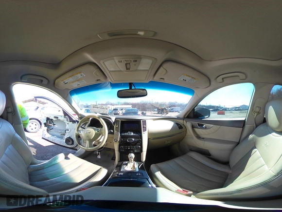 2013 Infiniti FX with VIN JN8CS1MW9DM171618, listed as a IAAI auction lot 41847098 with 235,901 mi miles and . Bid and sale history available at DreamBid. Image 18.