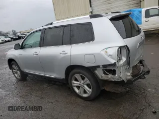 2012 Toyota Highlander Limited with VIN 5TDDK3EH1CS162748, listed as a Copart auction lot 86255354 with 158,088 mi miles and Salvage Title. Bid and sale history available at carsss.com. Image 2.