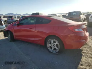 2012 Honda Civic Cpe Si with VIN 2HGFG4A52CH706301, listed as a Copart auction lot 52030945 with 153,917 mi miles and Salvage Title. Bid and sale history available at carsss.com. Image 2.