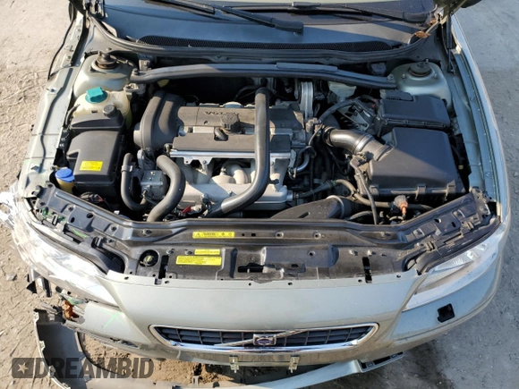 2006 Volvo S60 2.5L Turbo with VIN YV1RH592662550442, listed as a Copart auction lot 75631744 with 84,790 mi miles and Salvage Title. Bid and sale history available at carsss.com. Image 11.