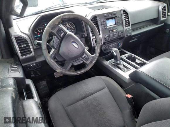 2018 Ford F-150 XL with VIN 1FTFX1EG2JFC83274, listed as a Copart auction lot 55134915 with 89,875 mi miles and Salvage title. Bid and sale history available at DreamBid. Image 8.