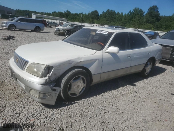 1999 Lexus LS 400 Luxury Sdn with VIN JT8BH28F3X0161974, listed as a Copart auction lot 61284444 with 255,891 mi miles and Salvage Title. Bid and sale history available at carsss.com. Image 1.