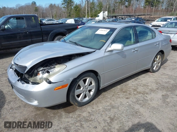 2005 Lexus ES 350 with VIN JTHBA30G955105150, listed as a IAAI auction lot 41803841 with 108,414 mi miles and . Bid and sale history available at DreamBid. Image 2.