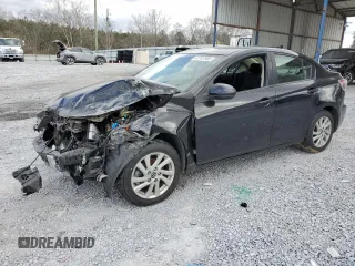 2013 Mazda 3 i Touring with VIN JM1BL1V72D1804845, listed as a Copart auction lot 47747985 with 179,787 mi miles and Salvage title. Bid and sale history available at DreamBid. Image 1.