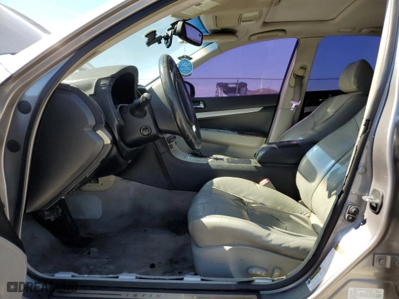 2007 Infiniti G35 Sedan Sport with VIN JNKBV61E27M725754, listed as a Copart auction lot 61097963 with 0 mi miles and Salvage Title. Bid and sale history available at carsss.com. Image 7.