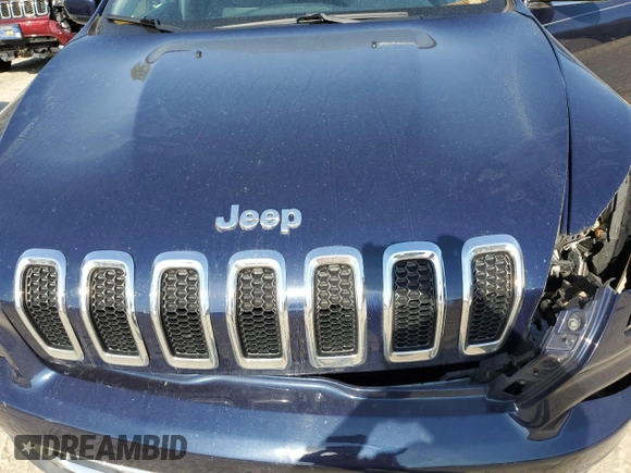 2016 Jeep Cherokee Limited with VIN 1C4PJMDB7GW271112, listed as a Copart auction lot 48150945 with 75,921 mi miles and Salvage Title. Bid and sale history available at DreamBid. Image 12.
