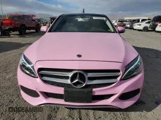 2018 Mercedes-Benz C with VIN 55SWF4JB4JU278062, listed as a Copart auction lot 47644345 with 12,968 mi miles and Salvage Title. Bid and sale history available at carsss.com. Image 5.