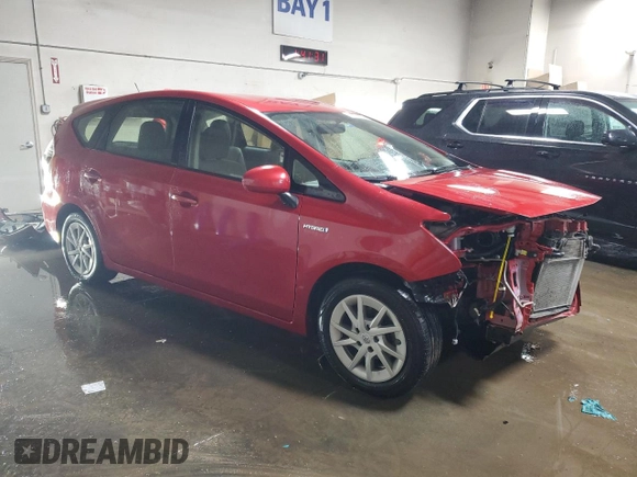 2012 Toyota Prius Two with VIN JTDZN3EU3C3099065, listed as a Copart auction lot 50734065 with 117,907 mi miles and Salvage Title. Bid and sale history available at DreamBid. Image 4.