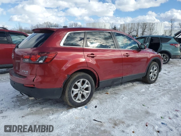 2014 Mazda CX-9 Touring with VIN JM3TB3CV8E0442720, listed as a Copart auction lot 47935705 with 144,281 mi miles and Salvage Title. Bid and sale history available at carsss.com. Image 3.