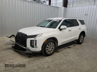 2025 Hyundai Palisade SEL z VIN KM8R2DGE0SU875970, wystawiony jako Copart lot #59287175 z przebiegiem 12 782 mil mil oraz Czysty tytuł • Clean title. Historia ofert i sprzedaży dostępna na DreamBid. Obrazek 1.
