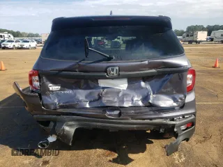 2021 Honda Passport EX-L with VIN 5FNYF7H51MB010442, listed as a Copart auction lot 78581674 with 23,359 mi miles and Salvage Title. Bid and sale history available at carsss.com. Image 6.